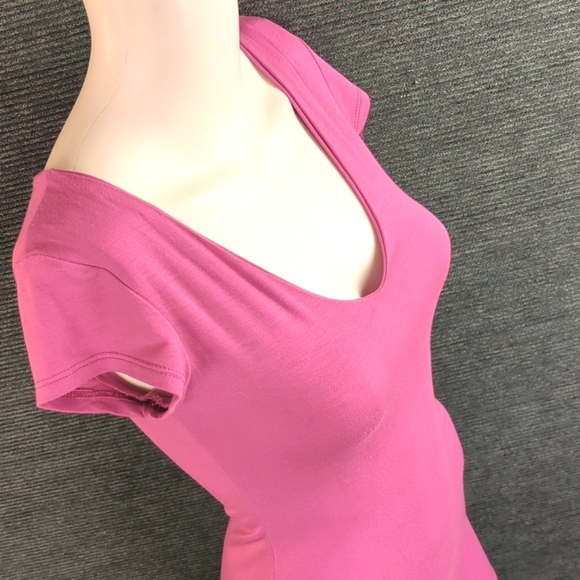 See You Monday! Pink Tee Shirt Dress - Picture 6 of 9